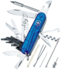 Нож перочинный VICTORINOX CyberTool M, 91 мм, 32 функции, полупрозрачный синий (Изображение 1)