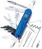 Нож перочинный VICTORINOX CyberTool M, 91 мм, 32 функции, полупрозрачный синий (Изображение 1)