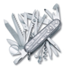 Нож перочинный VICTORINOX Swiss Champ, 91 мм, 31 функция, полупрозрачный серебристый (Изображение 1)