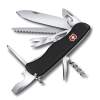 Нож перочинный VICTORINOX Outrider, 111 мм, 14 функций, с фиксатором лезвия, чёрный (Изображение 1)
