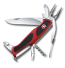 Нож перочинный VICTORINOX RangerGrip 74, 130 мм, 14 функций, с фиксатором лезвия, красный с чёрным (Изображение 1)