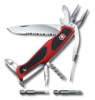 Нож перочинный VICTORINOX RangerGrip 174 Handyman, 130 мм, 17 фнк, с фиксатором, красный с чёрным (Изображение 1)