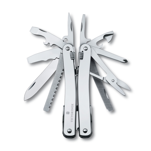 Мультитул VICTORINOX SwissTool Spirit X, 105 мм, 26 функций, в нейлоновом чехле (Изображение 1)