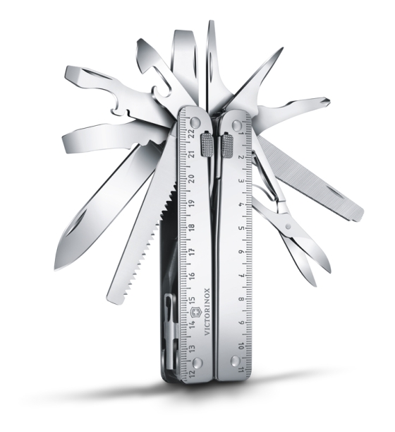Мультитул VICTORINOX SwissTool X, 115 мм, 26 функций, в синтетическом чехле (Изображение 1)