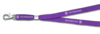 Шнурок на шею VICTORINOX, с карабином, фиолетовый, полиэстер / цинковый сплав (Изображение 1)