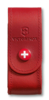 Чехол на ремень VICTORINOX для ножей 91 мм толщиной 2-4 уровня, кожаный, красный (Изображение 1)