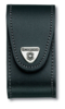 Чехол на ремень VICTORINOX для ножей 91 мм толщиной 5-8 уровней, кожаный, чёрный (Изображение 1)