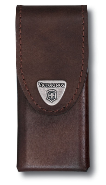 Чехол на ремень VICTORINOX для мультитулов SwissTool Spirit Plus, кожаный, коричневый (Изображение 1)