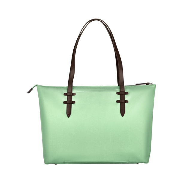 Сумка VICTORINOX Victoria Deluxe Business Tote, мятная, нейлон/кожа/микрозамша, 47x15x31 см, 16 л (Изображение 1)