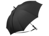 Зонт-трость Loop с плечевым ремнем (черный)  (Изображение 1)