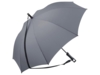 Зонт-трость Loop с плечевым ремнем (серый)  (Изображение 1)