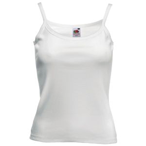 Майка "Lady-fit Strap T", белый_S, 100% х/б, 210 г/м2 (Изображение 1)