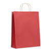 Подарочный пакет больш 90 г/м² (красный) (Изображение 1)