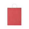 Подарочный пакет больш 90 г/м² (красный) (Изображение 2)