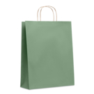 Подарочный пакет больш 90 г/м² (зеленый-зеленый)