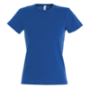 Футболка женская MISS, ярко-синий, 2XL, 100% хлопок, 150 г/м2 (Изображение 1)