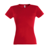 Футболка женская MISS, красный, M, 100% хлопок, 150 г/м2 (Изображение 1)
