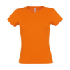 Футболка женская MISS, оранжевый, S, 100% хлопок, 150 г/м2 (Изображение 1)
