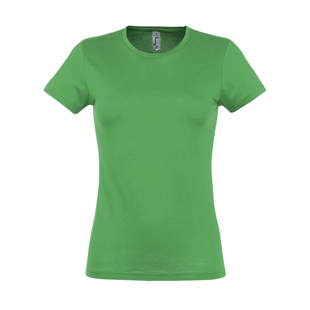 Футболка "Miss", ярко-зеленый_2XL, 100% х/б, 150 г/м2 (Изображение 1)