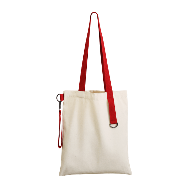Шоппер Superbag (неокрашенный с красным) (Изображение 4)