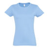 Футболка женская IMPERIAL WOMEN XL небесно-голубой 100% хлопок 190г/м2 (Изображение 1)