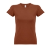 Футболка женская IMPERIAL WOMEN, терракотовый_2XL, 100% хлопок, 190 г/м2 (Изображение 1)
