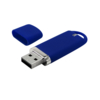 Флешка “Shape” с покрытием Софт Тач 16 GB, синий (Изображение 2)