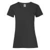 Футболка женская “Lady Fit Valueweight T“, черный 2XL, 100% х/б, 165 г/м2 (Изображение 1)