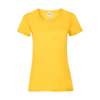 Футболка "Lady-Fit Valueweight T", солнечно-желтый_XS, 100% хлопок, 165 г/м2 (Изображение 1)