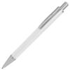 CLASSIC, ручка шариковая, белый/серебристый, металл (Изображение 1)