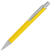 CLASSIC, ручка шариковая, желтый/серебристый, металл, синяя паста (Изображение 1)