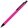 IMPRESS, ручка шариковая, розовый/черный, металл   (Изображение 1)