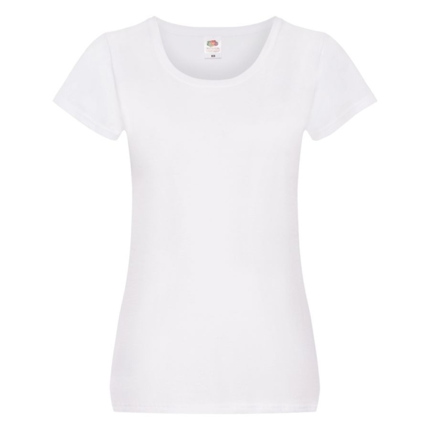Футболка женская "Original T", белый_XL, 100% х/б, 140 г/м2 (Изображение 1)