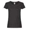 Футболка женская “Lady Fit Original T“, черный 2XL, 100% х/б, 145 г/м2 (Изображение 1)