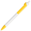 FORTE, ручка шариковая, белый/желтый, пластик (Изображение 1)