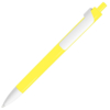 FORTE, ручка шариковая, желтый/белый, пластик (Изображение 1)