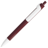 FORTE, ручка шариковая, бордовый/белый, пластик (Изображение 1)