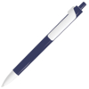 FORTE, ручка шариковая, темно-синий/белый, пластик (Изображение 1)