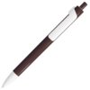 FORTE, ручка шариковая, шоколадный/белый, пластик (Изображение 1)