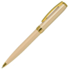 ROYALTY, ручка шариковая, бежевый/золотой, металл, лаковое покрытие (Изображение 1)
