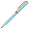 ROYALTY, ручка шариковая, бирюзовый/золотой, металл, лаковое покрытие (Изображение 1)