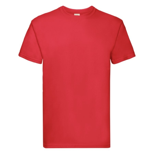 Футболка мужская "Super Premium T", красный_S, 100% х/б, 205 г/м2 (Изображение 1)