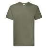 Футболка мужская "Super Premium T", оливковый_2XL, 100% х/б, 205 г/м2 (Изображение 1)