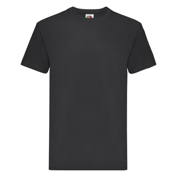 Футболка мужская "Super Premium T", черный_S, 100% х/б, 205 г/м2 (Изображение 1)