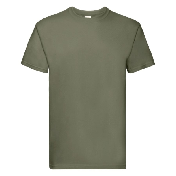Футболка мужская "Super Premium T", оливковый_L, 100% х/б, 205 г/м2 (Изображение 1)