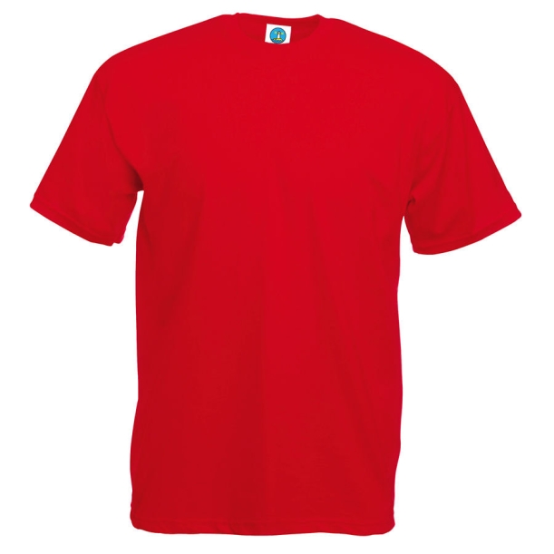 Футболка бесшовная "Start", красный_2XL,  100% х/б, 150 г/м2 (Изображение 1)