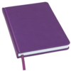 Ежедневник недатированный Bliss, А5,  фиолетовый, белый блок, без обреза (Изображение 1)