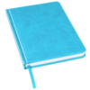 Ежедневник недатированный Bliss, А5,  голубой, белый блок, без обреза (Изображение 1)