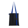 Шоппер Superbag black с ремувкой 4sb (чёрный с синим) (Изображение 1)