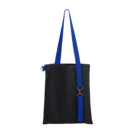 Шоппер Superbag black с ремувкой 4sb (чёрный с синим)